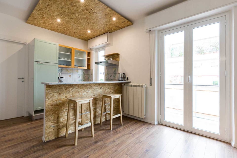 Apartment, 1 Bedroom | Private kitchen | Full-size fridge, oven, stovetop, electric kettle