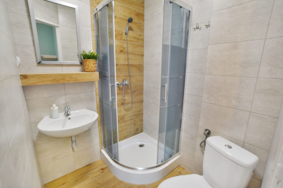 Triple Room (2) | Bathroom | Shower, towels