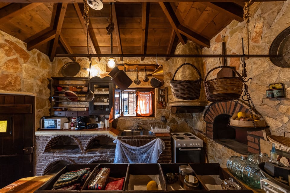 Traditional Greek kitchen!