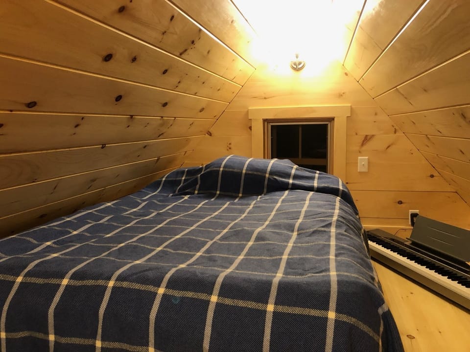 sleeping loft is a favorite with kids