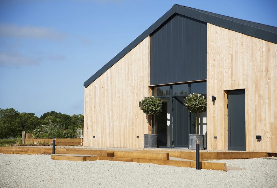 This contemporary barn conversion completed in 2019  has been finished to an incredible standard