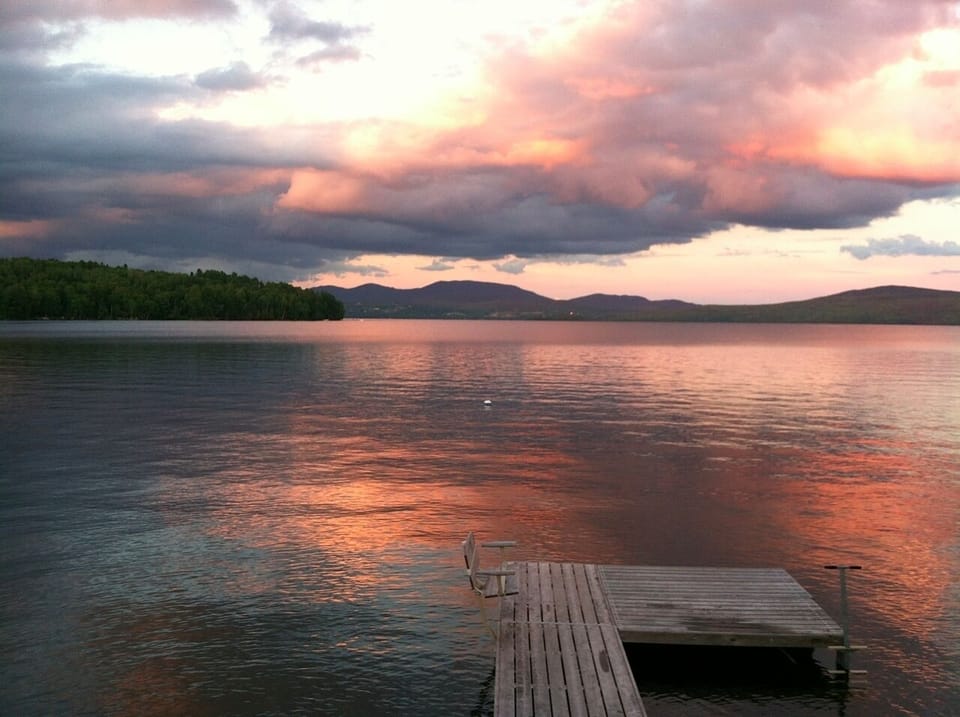 Lake view, dock and mooring