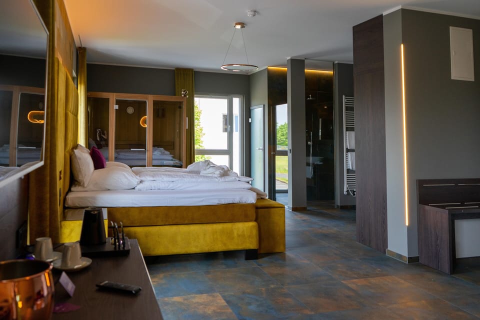 Presidential Double Room | Desk, laptop workspace, blackout drapes, soundproofing