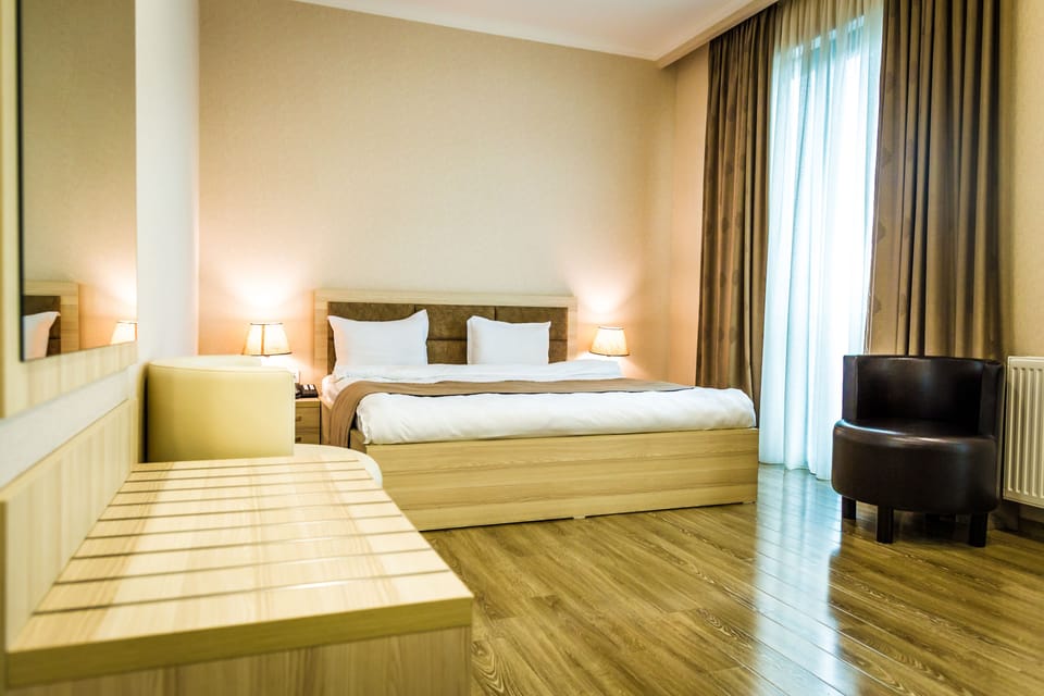 Deluxe Double Room | Premium bedding, memory foam beds, minibar, in-room safe