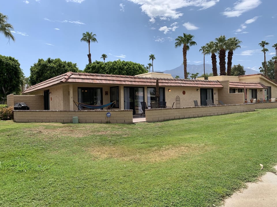 view of property from golf course