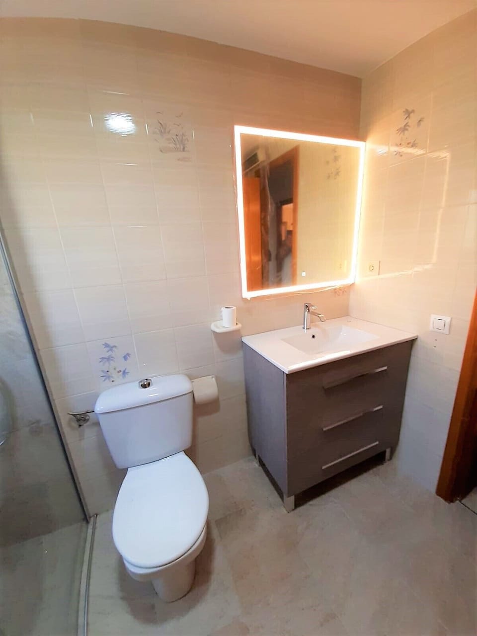 Bathroom with shower