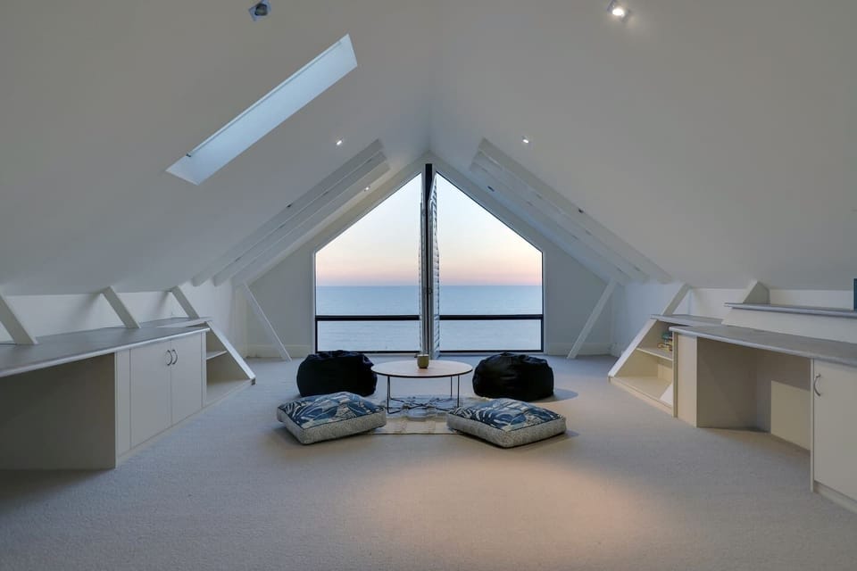 Upper level Retreat at Sunset