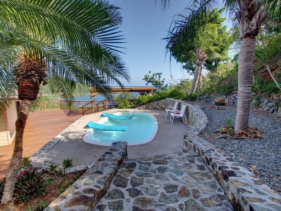 Pool area & Fish Bay water views