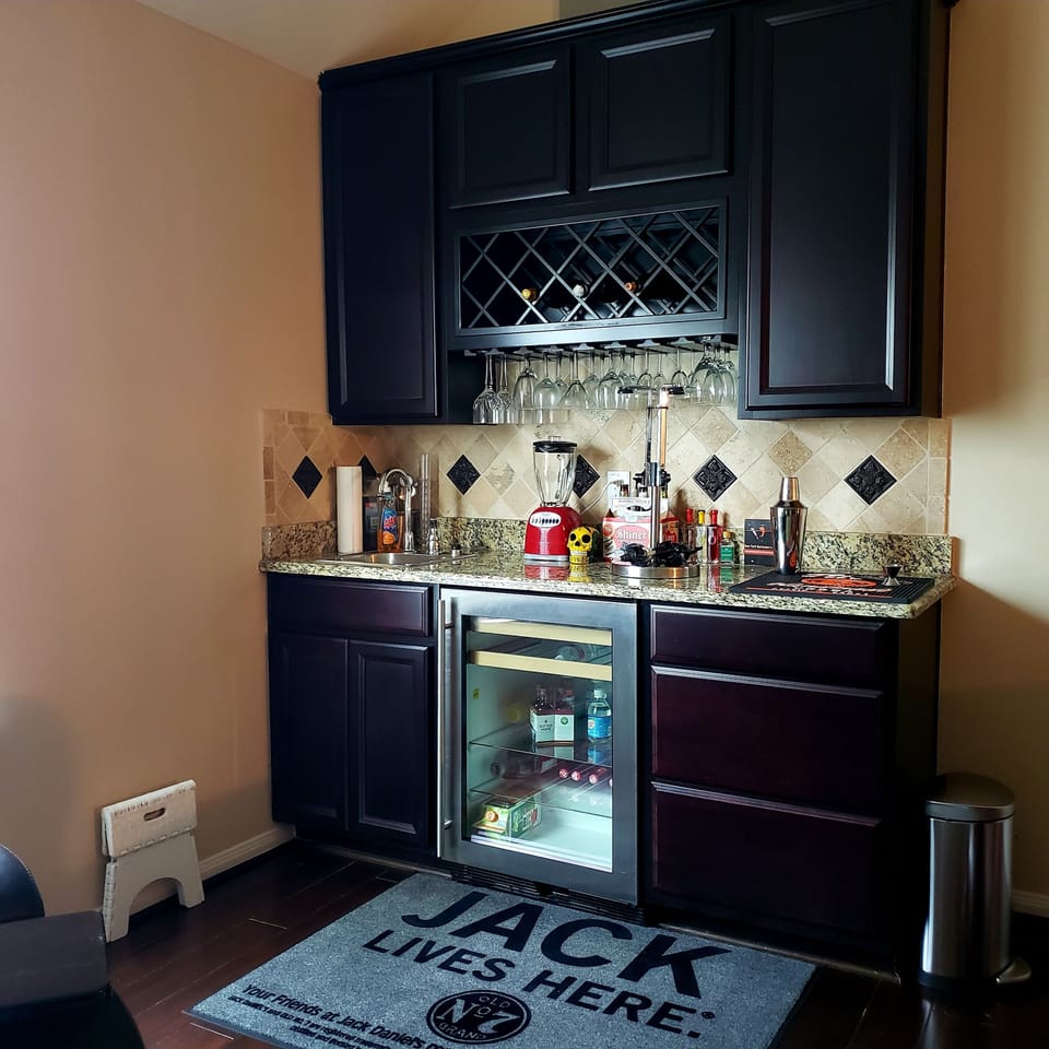 Upstairs bar