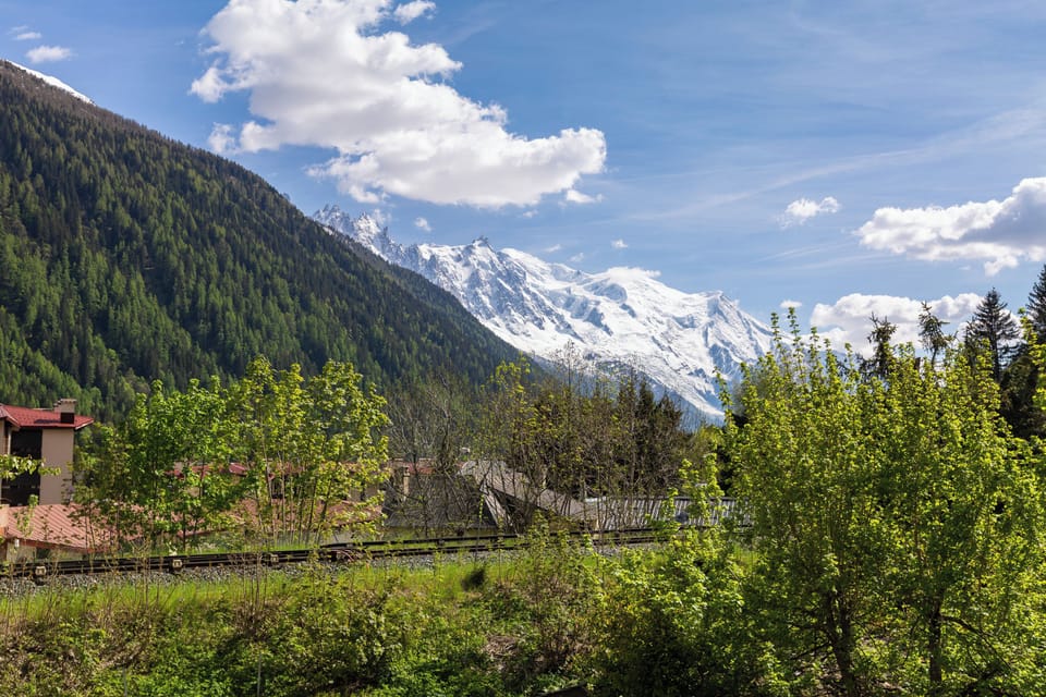 Spectacular Mont Blanc views from the property