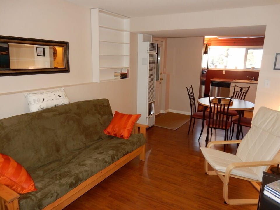 Open concept living space.