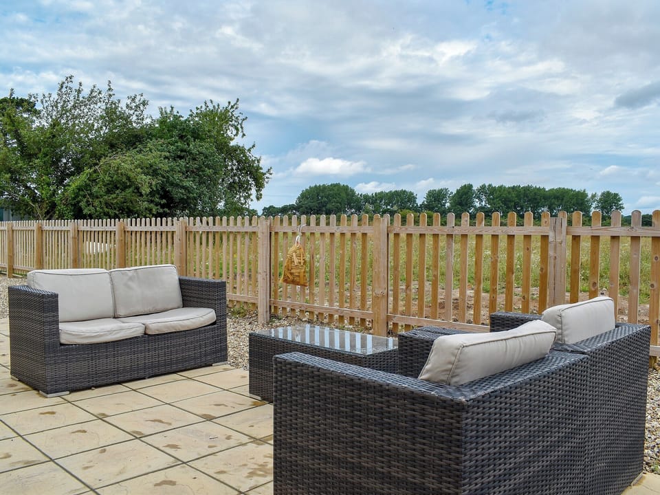 Lovely patio area | Stars Cottage, Moreton, near Wareham
