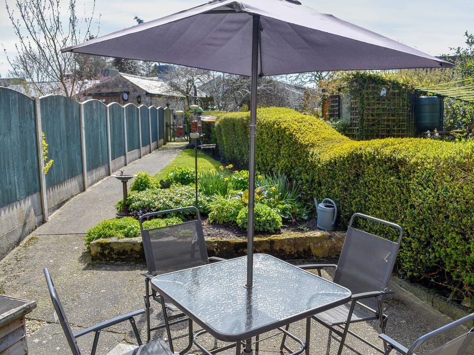 Relaxing enclosed lawned garden | The Bellringers Cottage, Llandegla, near Llangollen