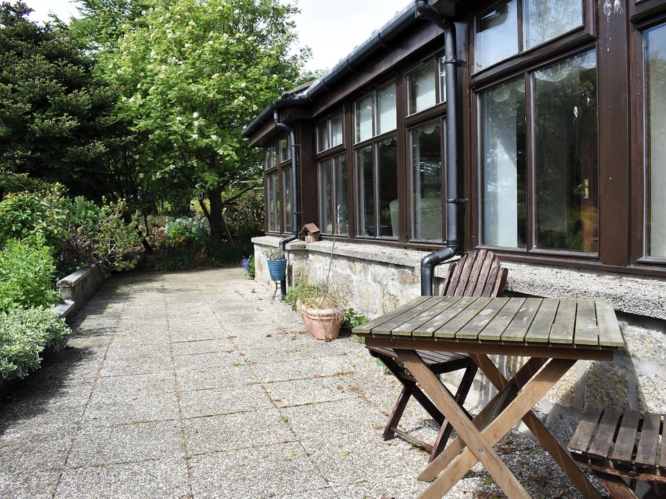 Patio | Middle Lodge, Near Mintlaw