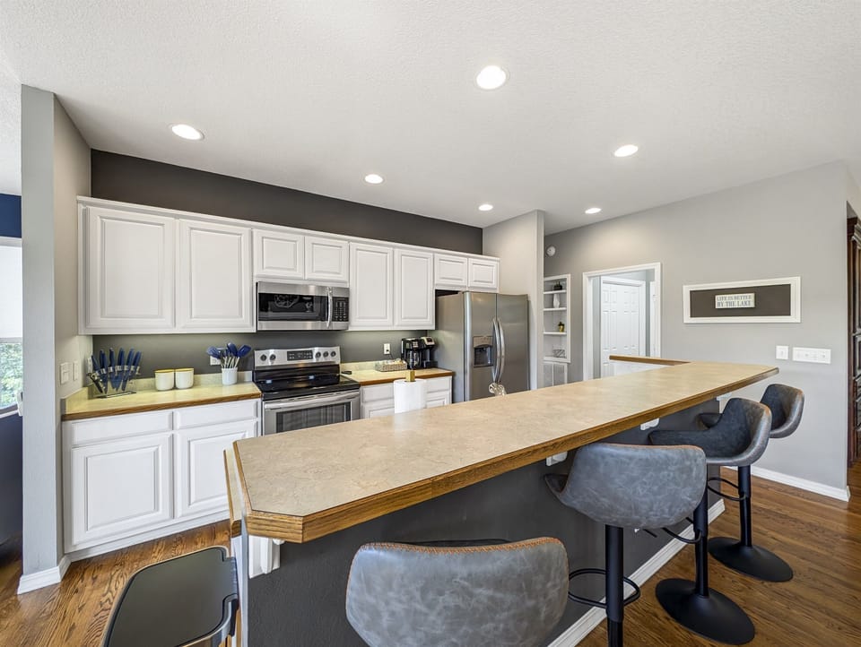 Fully Stocked Kitchen