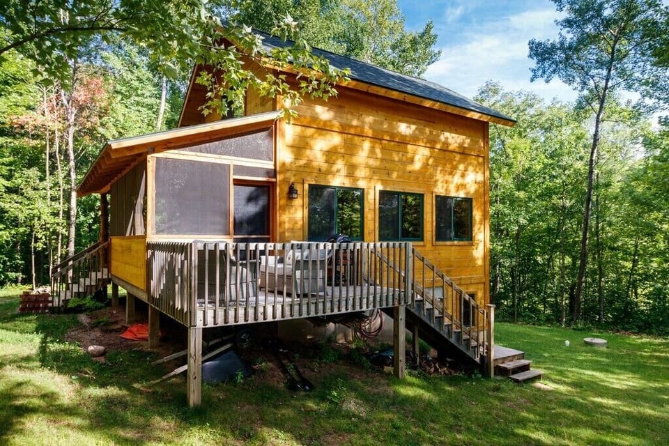 Deck and screen porch