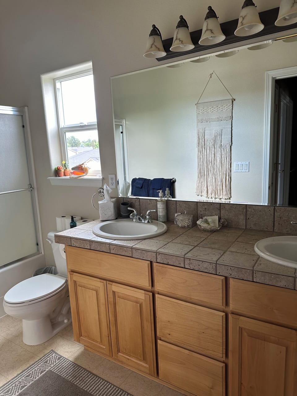 Upstairs bathroom
