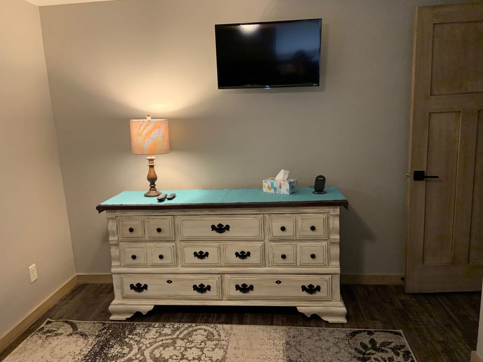 Main Bedroom Dresser and TV 