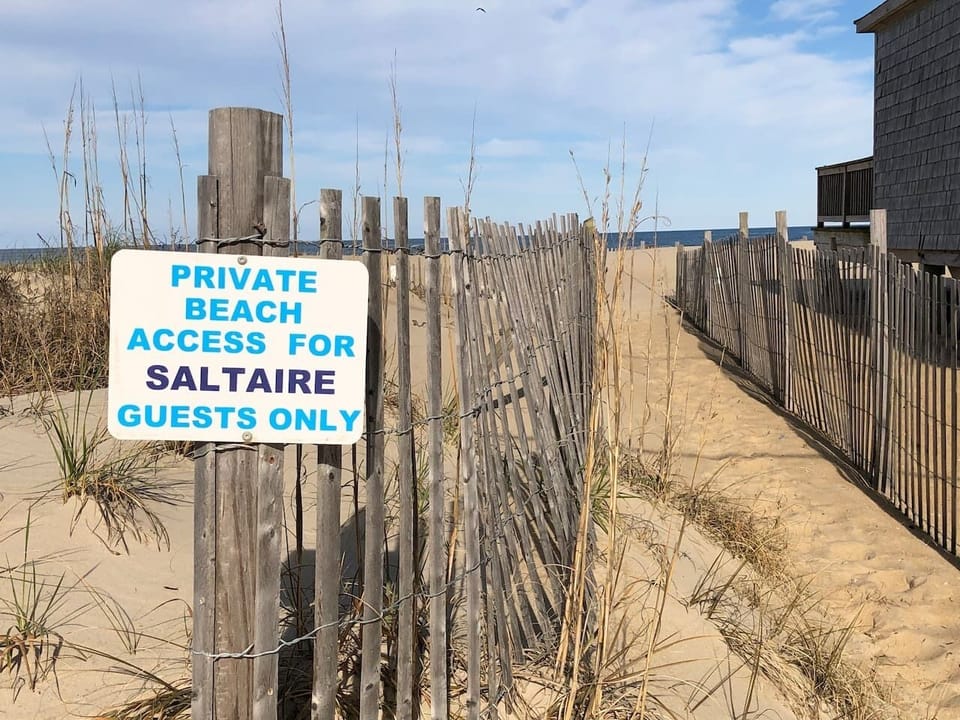 Private Beach Access