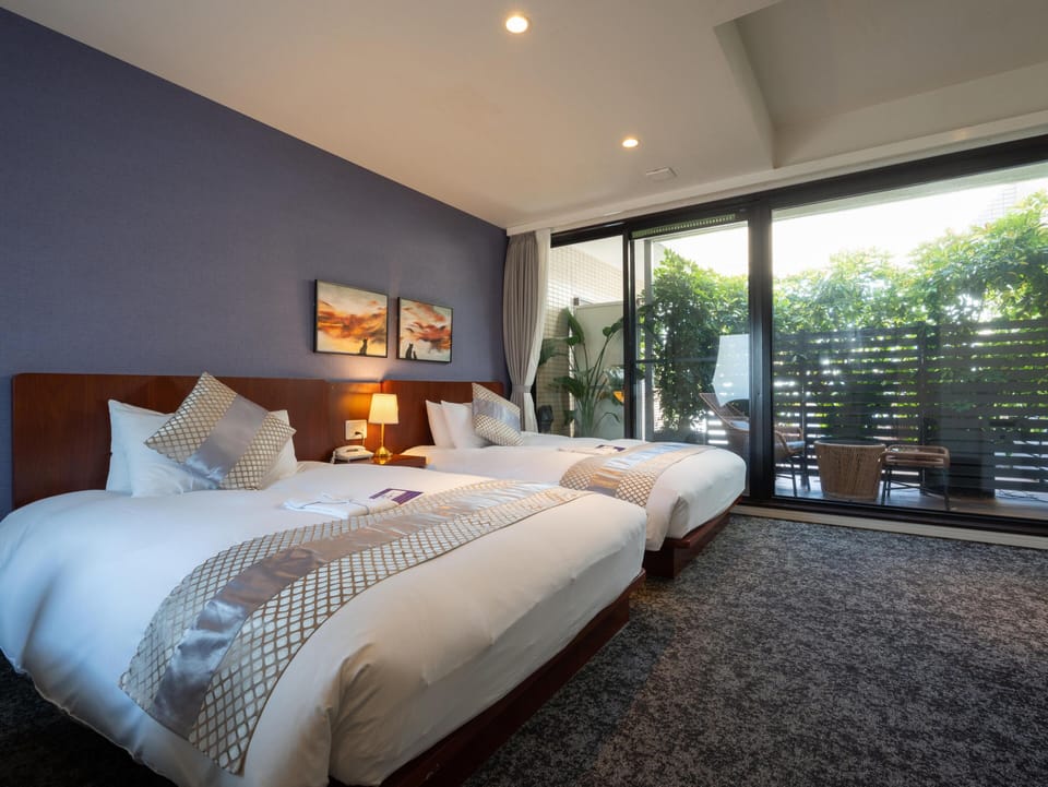 Premium Twin Room, Non Smoking (A) | Premium bedding, down comforters, desk, soundproofing