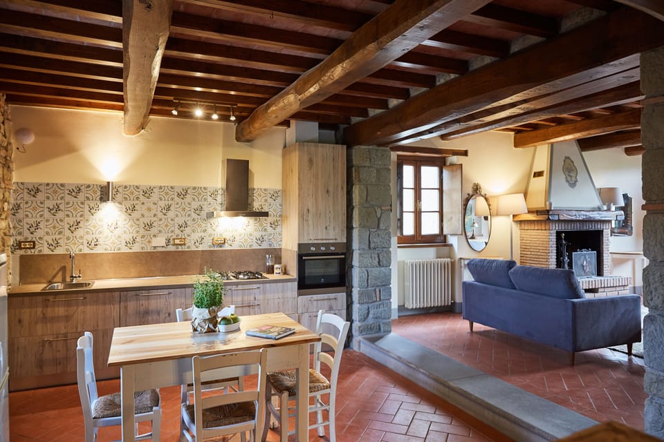 Apartment, 5 Bedrooms | Private kitchen | Fridge, oven, coffee/tea maker, electric kettle