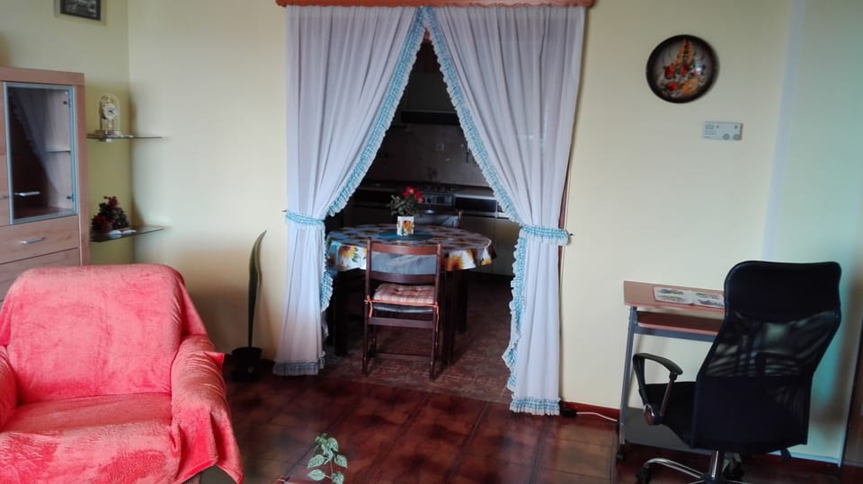 Apartment, 2 Bedrooms, Sea View | Living area | TV