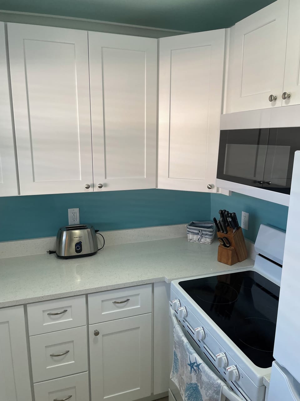 Brand new cabinets & appliances