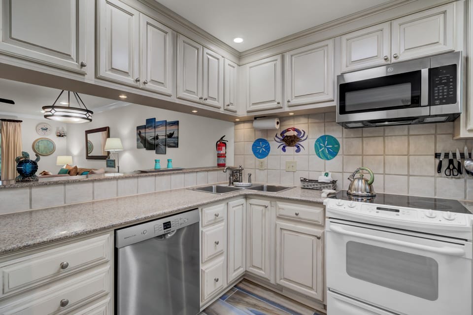 Updated kitchen.