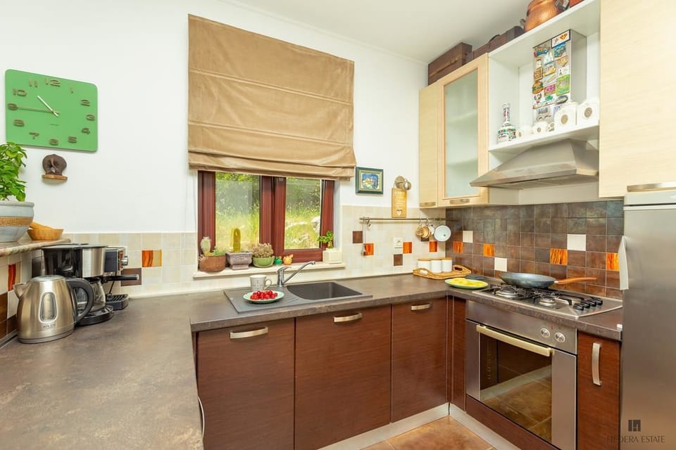 House, Private Pool, River View (3 Bedrooms) | Private kitchen | Full-size fridge, microwave, oven, stovetop