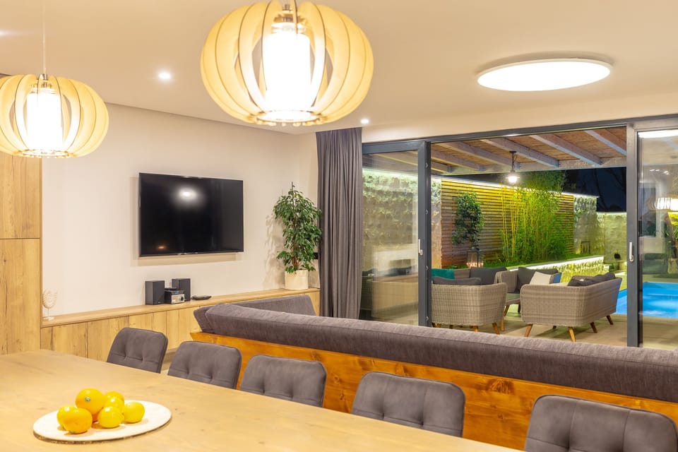 Premium Villa, Private Pool (5 Bedrooms) | Living area | Flat-screen TV