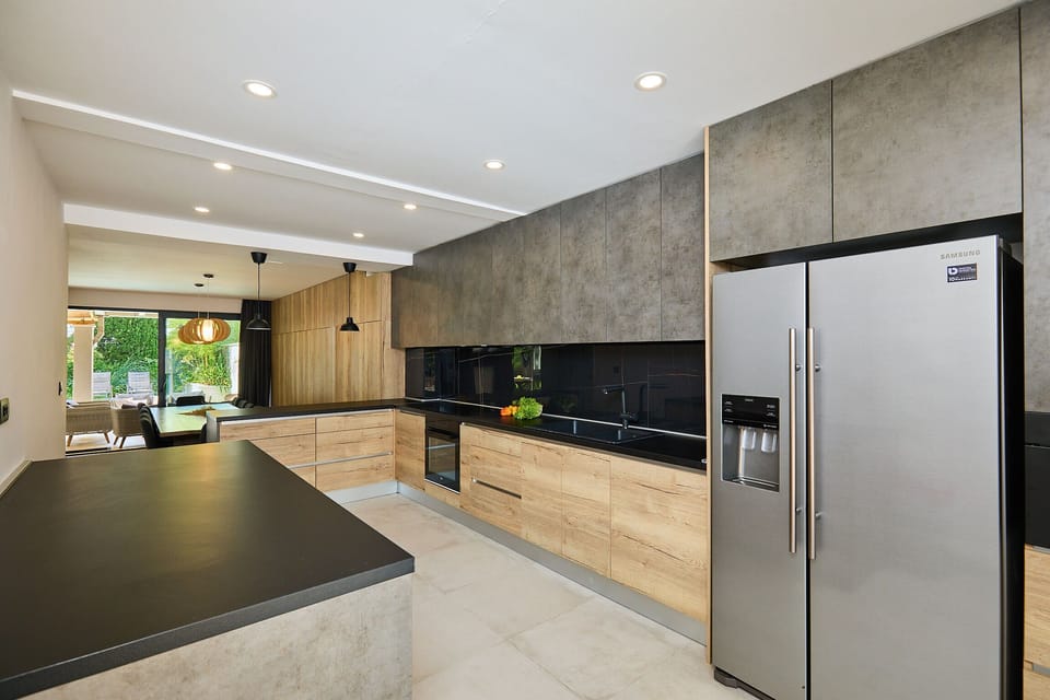 Premium Villa, Private Pool (5 Bedrooms) | Private kitchen | Full-size fridge, microwave, oven, stovetop