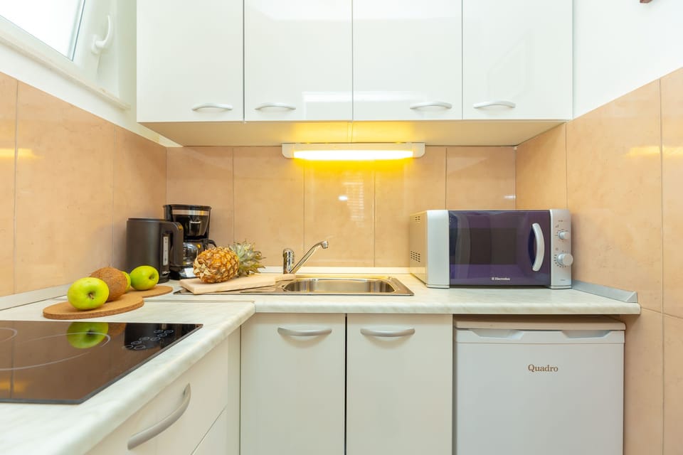 Apartment (2 Bedrooms) | Private kitchen | Fridge, microwave, stovetop, coffee/tea maker