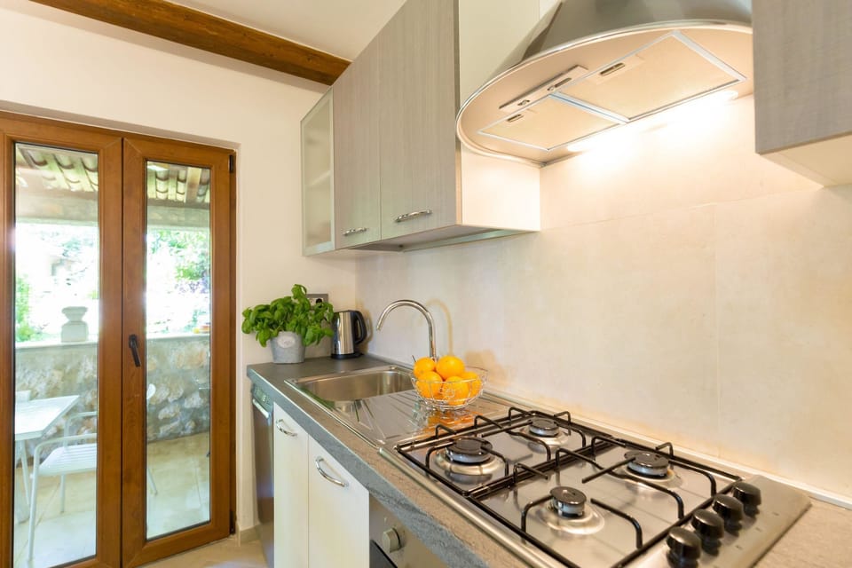 Superior Villa, Private Pool (4 Bedrooms) | Private kitchen | Full-size fridge, microwave, oven, stovetop