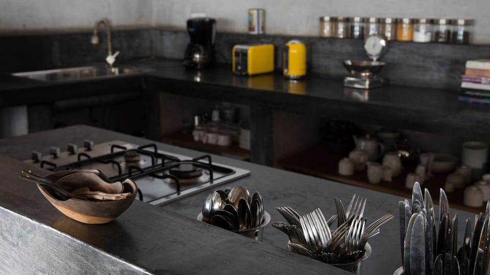 Luxury Villa, 6 Bedrooms, Private Pool, Beachfront | Private kitchen | Espresso maker