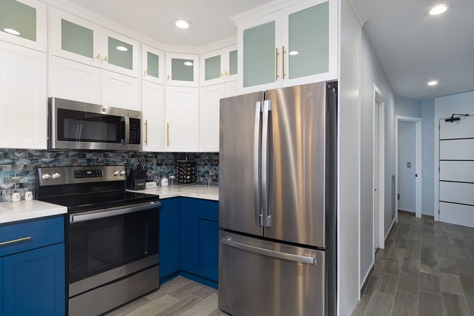 Stainless steel appliances
