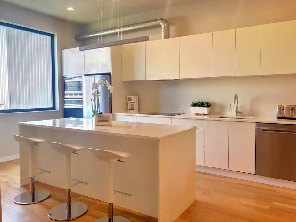 In case you are in cooking mood, this spacious full kitchen is all set for you!