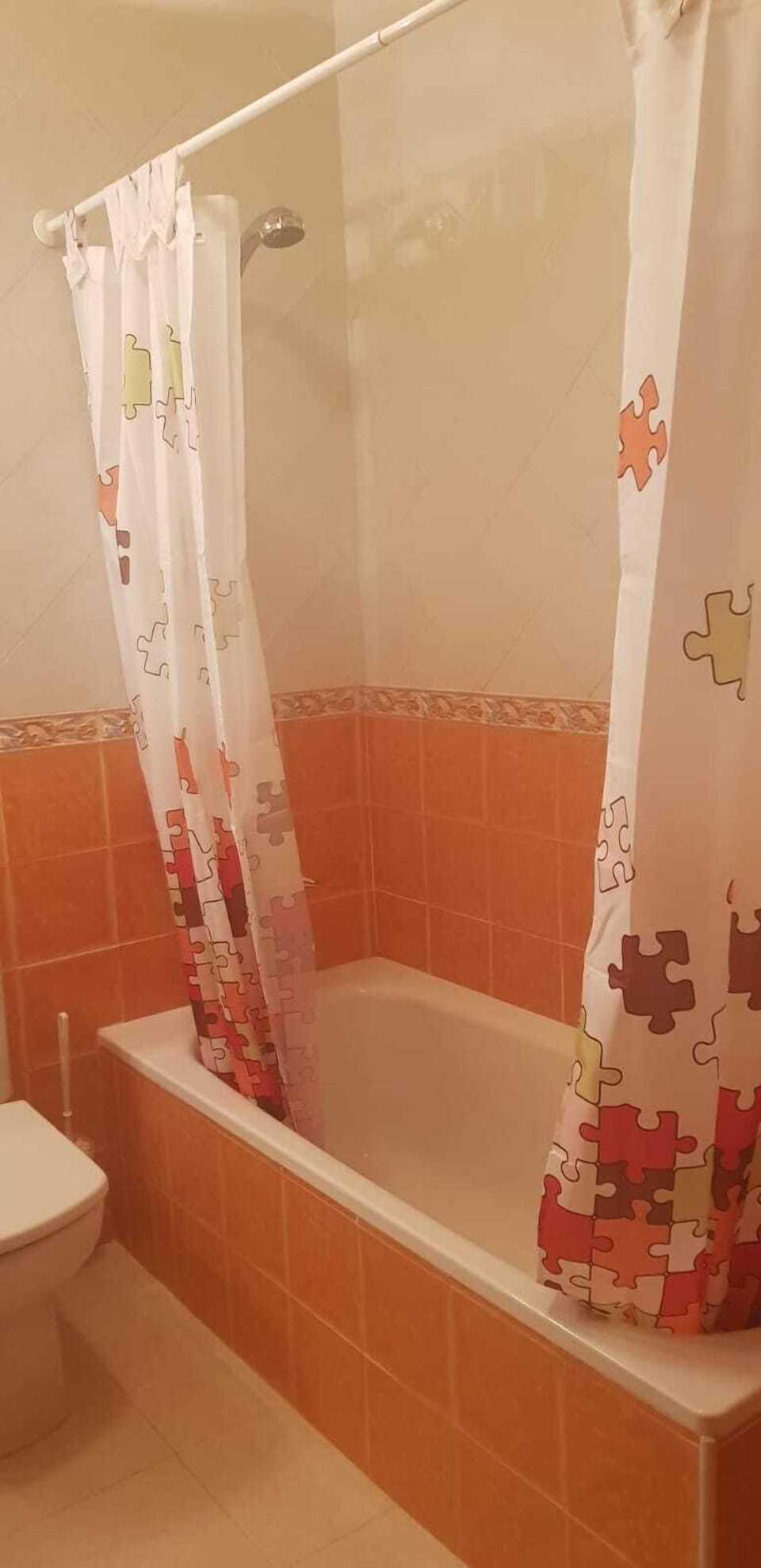 Towels, soap, shampoo, toilet paper