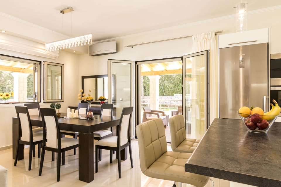 Luxury Villa, 4 Bedrooms, Private Pool | Living area | Flat-screen TV