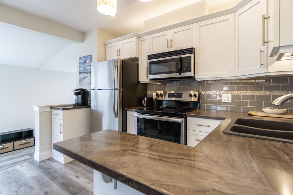 A view of the Kitchen