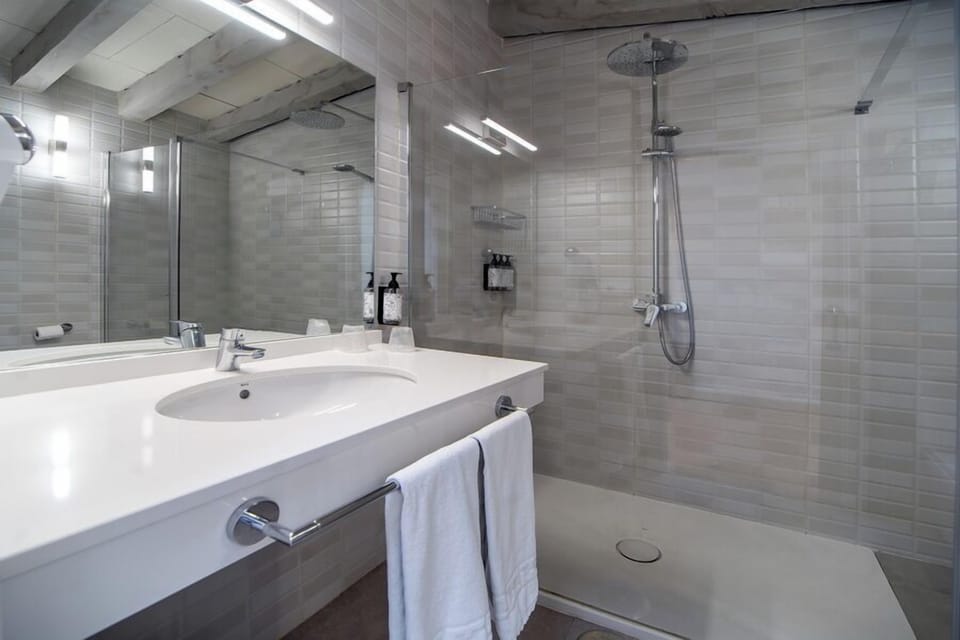 Comfort Double or Twin Room | Bathroom | Free toiletries, hair dryer, towels, soap