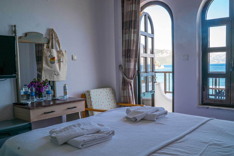 Panoramic Double or Twin Room, Sea View, Beachfront | Blackout drapes, soundproofing, iron/ironing board, free WiFi