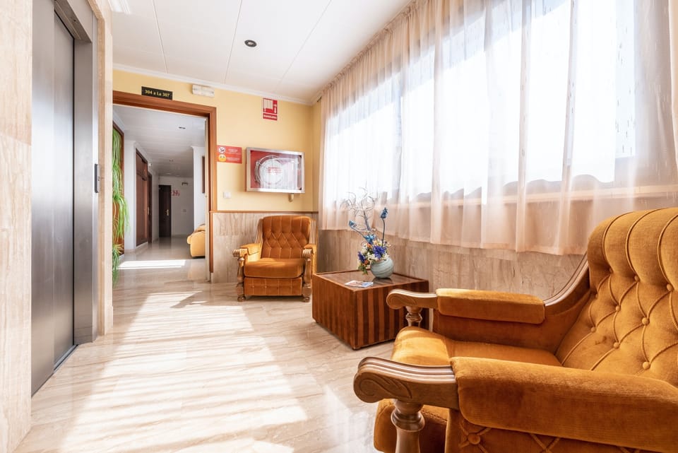Lobby sitting area
