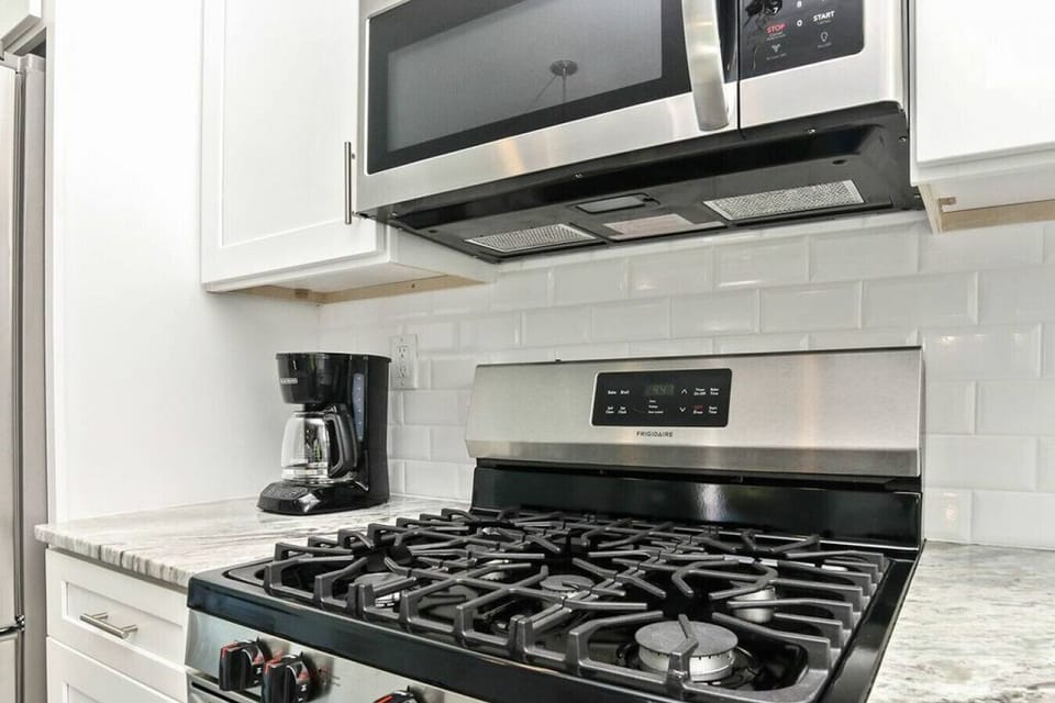 Equipped with updated appliances