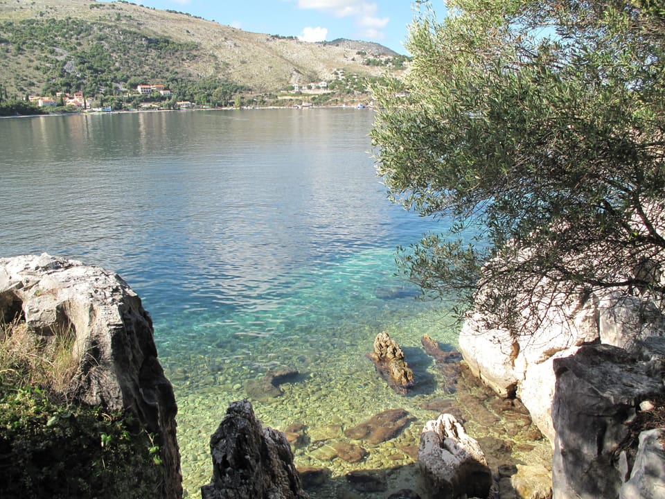 Kalimones Beach, just one minute walk from the property.
