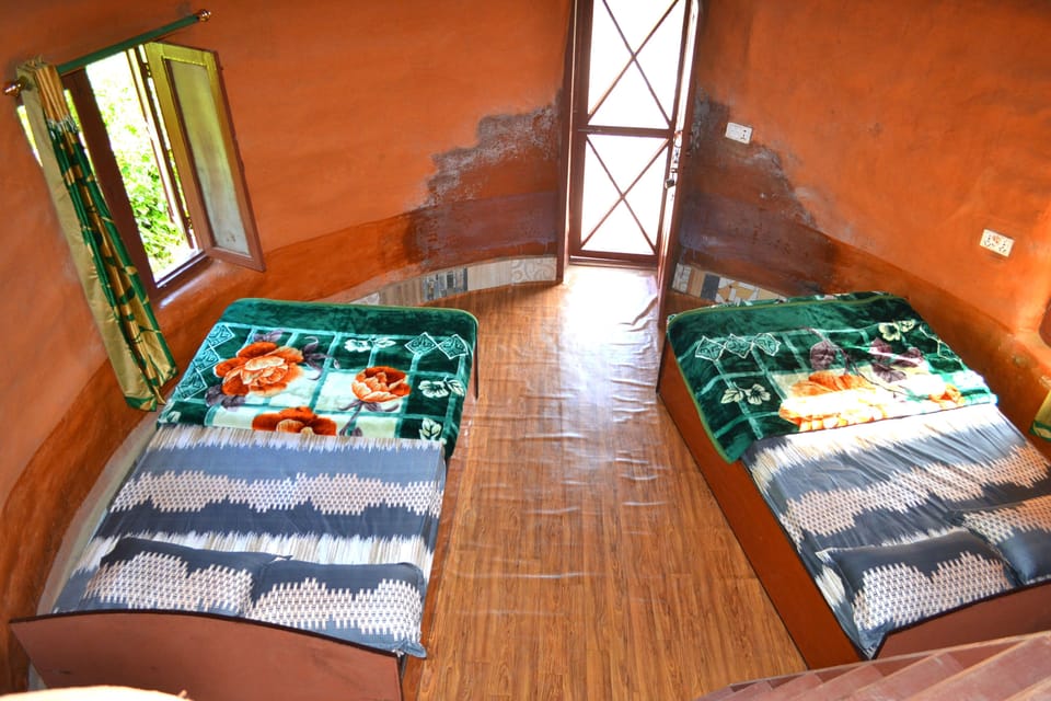 Earthbag House | Rollaway beds (surcharge)