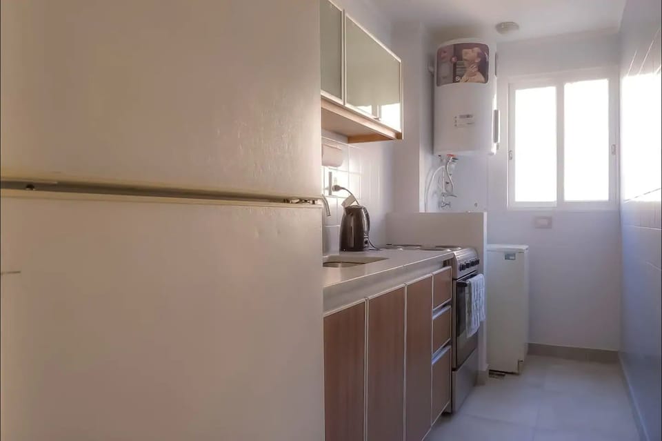 City Studio | Private kitchen | Full-size fridge, microwave, oven, stovetop