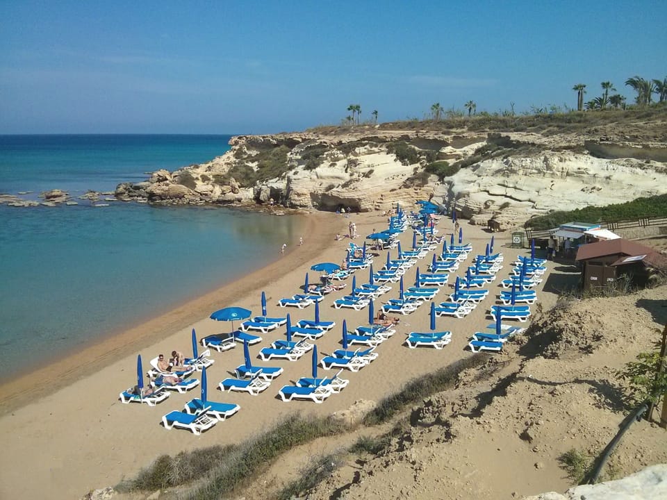 Kapparis Beach 5 min drive away