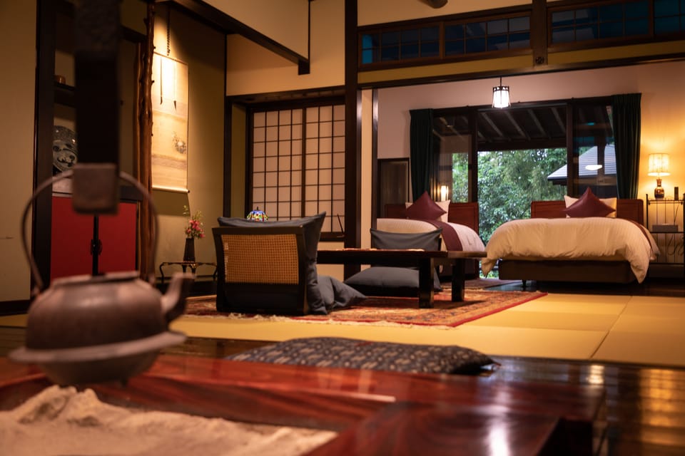 Japanese Western Style Premier Room (Asamoya), Non Smoking, Adult Only | In-room safe, free WiFi, bed sheets