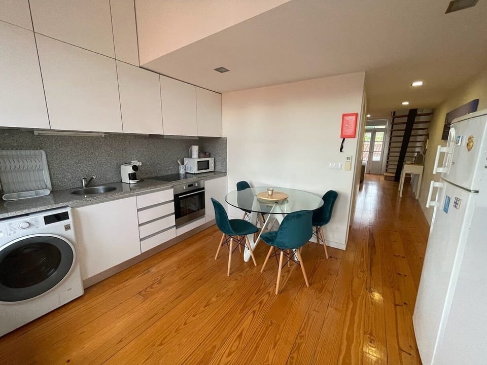Kitchen and dining area