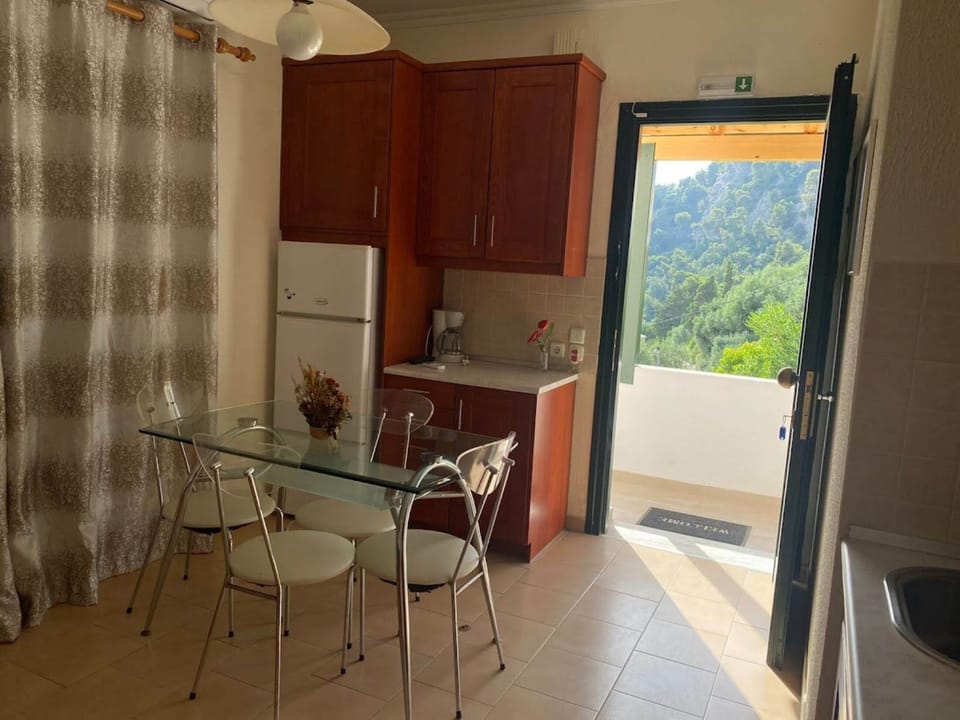 Apartment, 1 Bedroom | Private kitchen | Full-size fridge, oven, stovetop, electric kettle